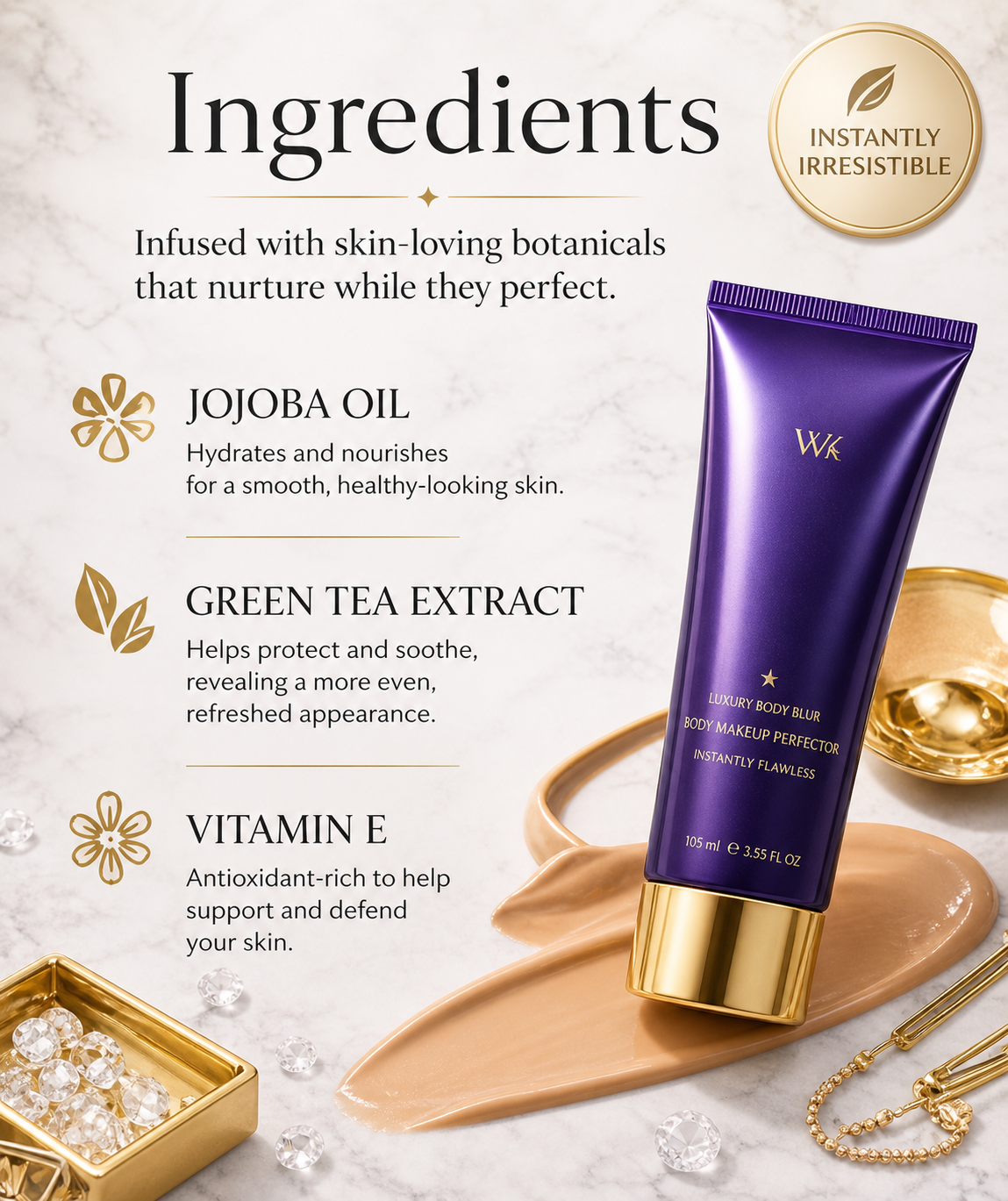 Saint Claire Beauty Body Coverage Perfector